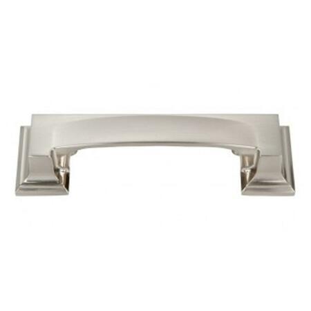 MNG HARDWARE 128 mm Sutton Place Pull, Satin Nickel 17128